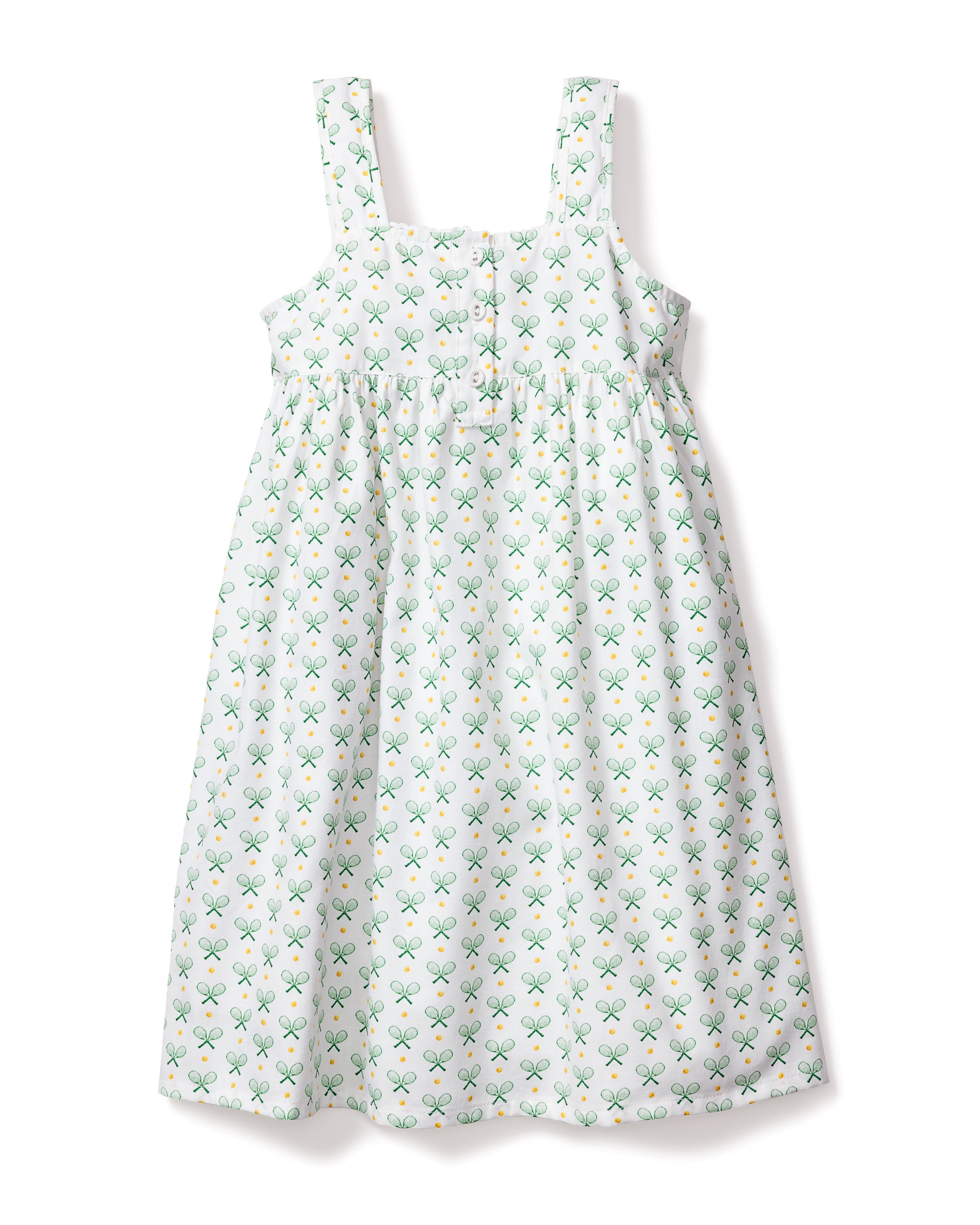 Girl’s Twill Charlotte Nightgown in Match Point