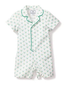 Baby’s Twill Summer Romper in Match Point