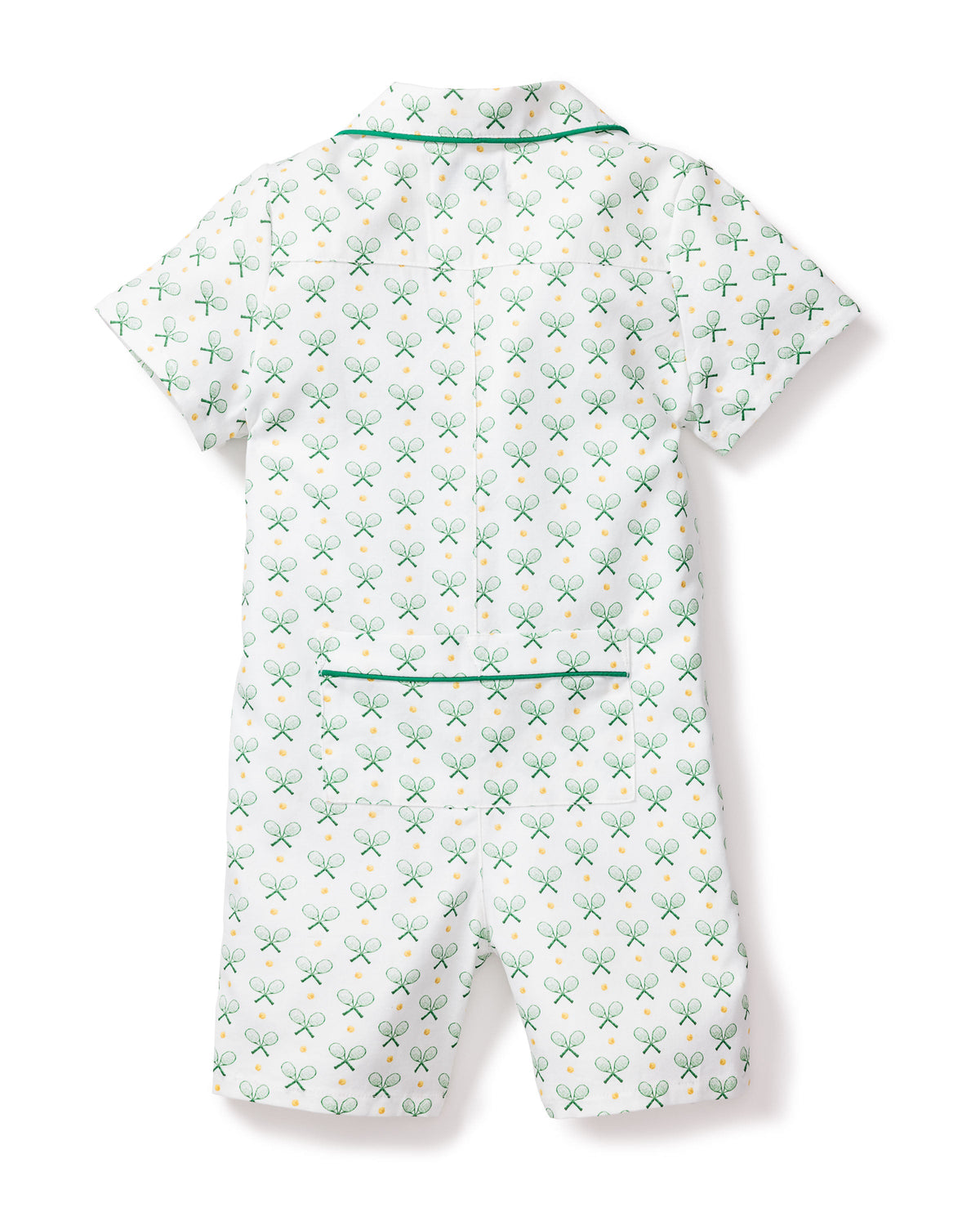 Baby’s Twill Summer Romper in Match Point