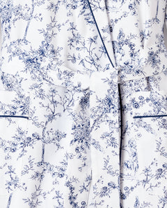 Women’s Twill Robe in Timeless Toile