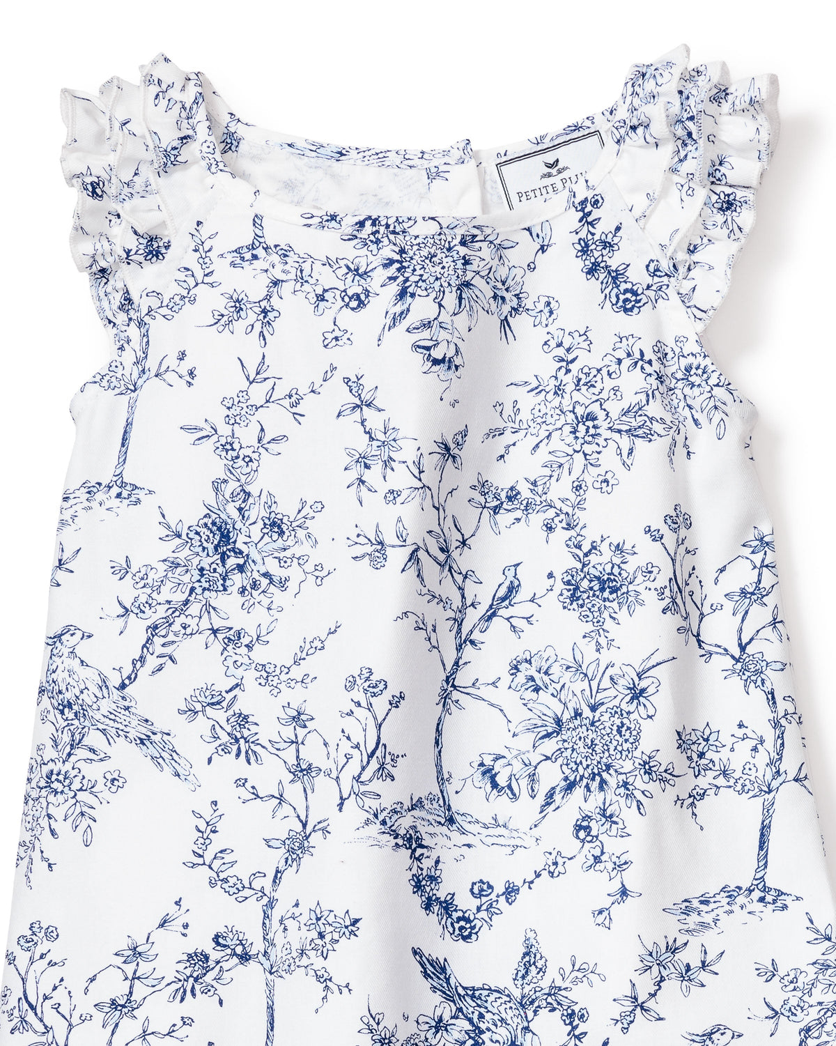 Girl’s Twill Amelie Short Set in Timeless Toile