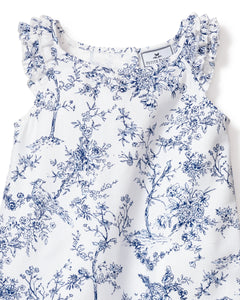 Girl’s Twill Amelie Nightgown in Timeless Toile