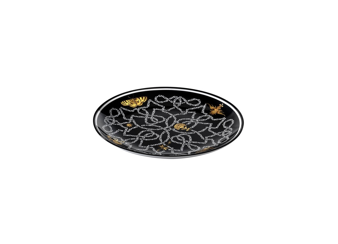 Arcadia Dessert Plate in Black