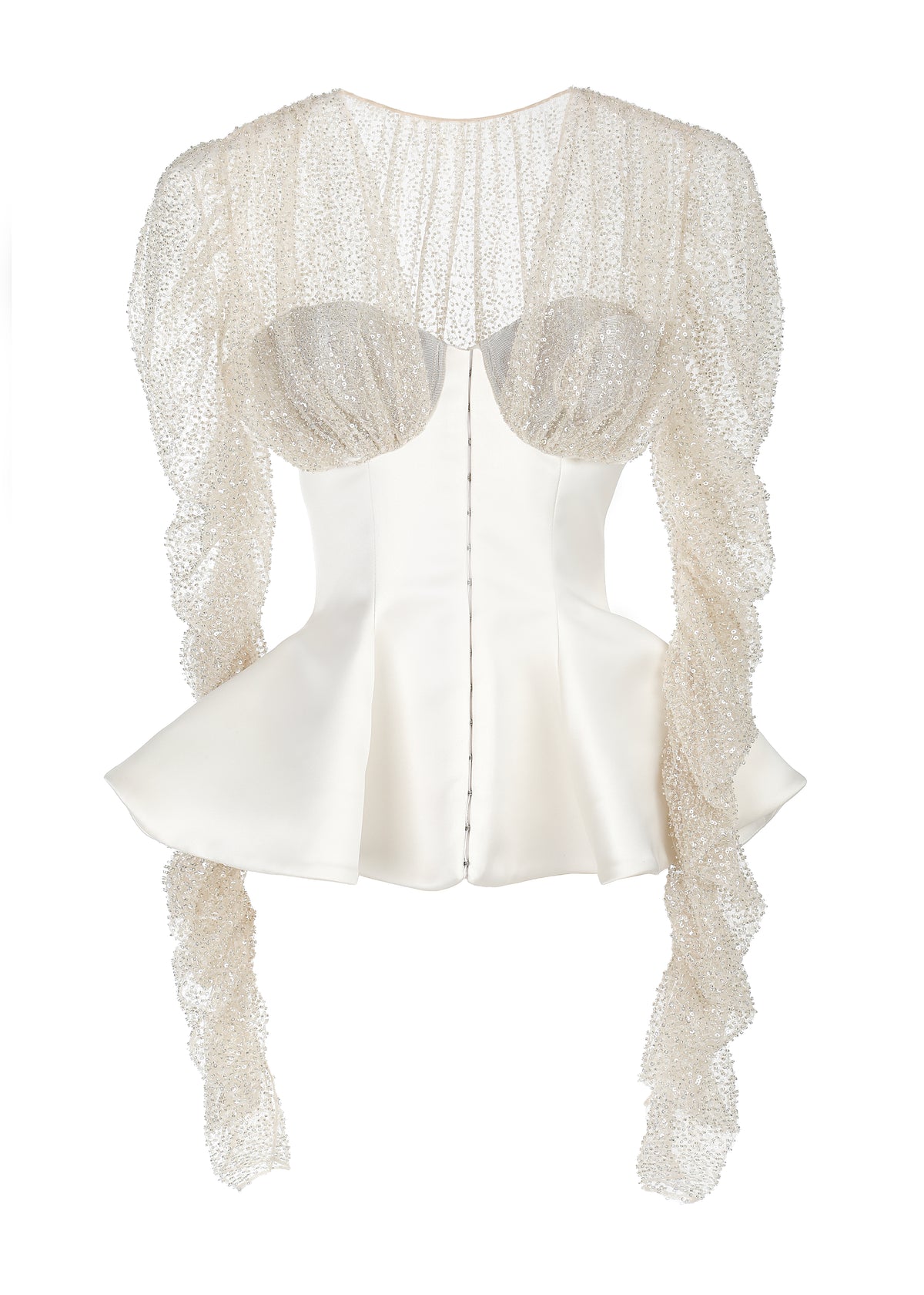 Crystal Peplum Corset