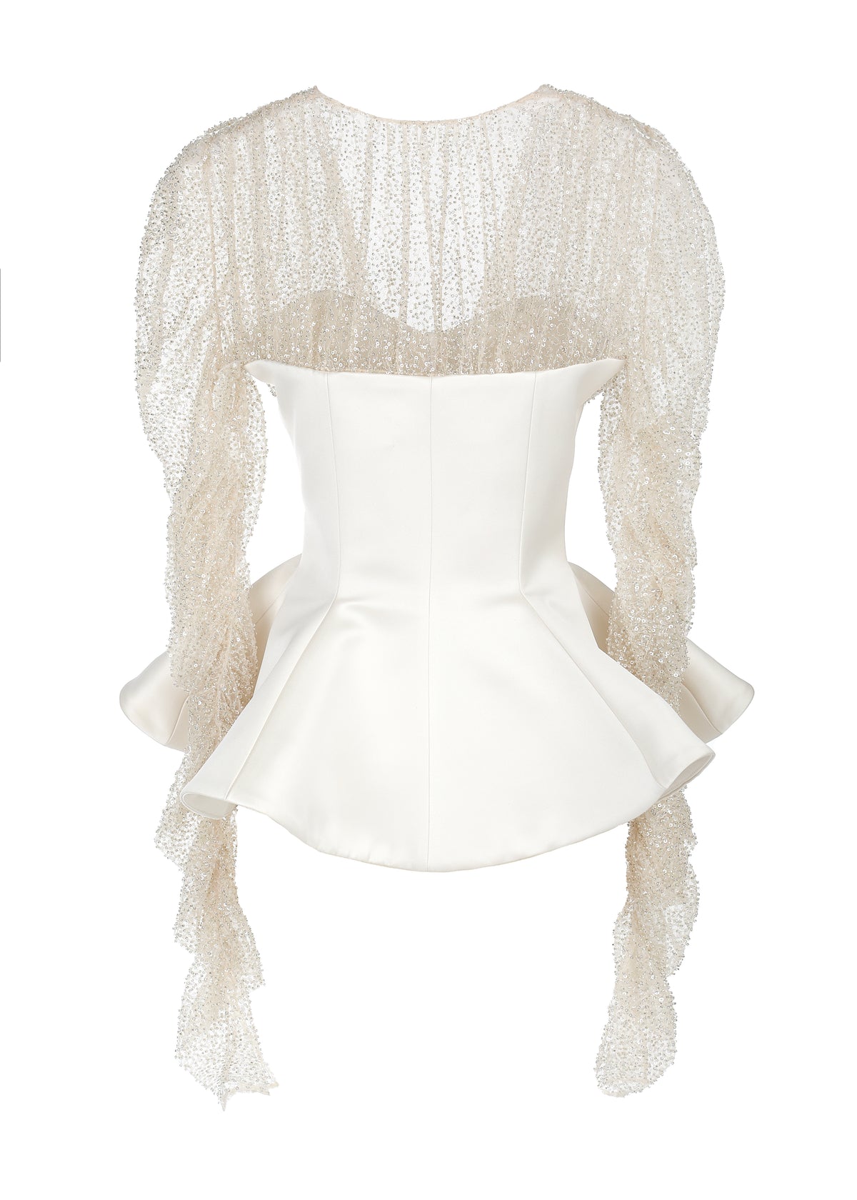 Crystal Peplum Corset