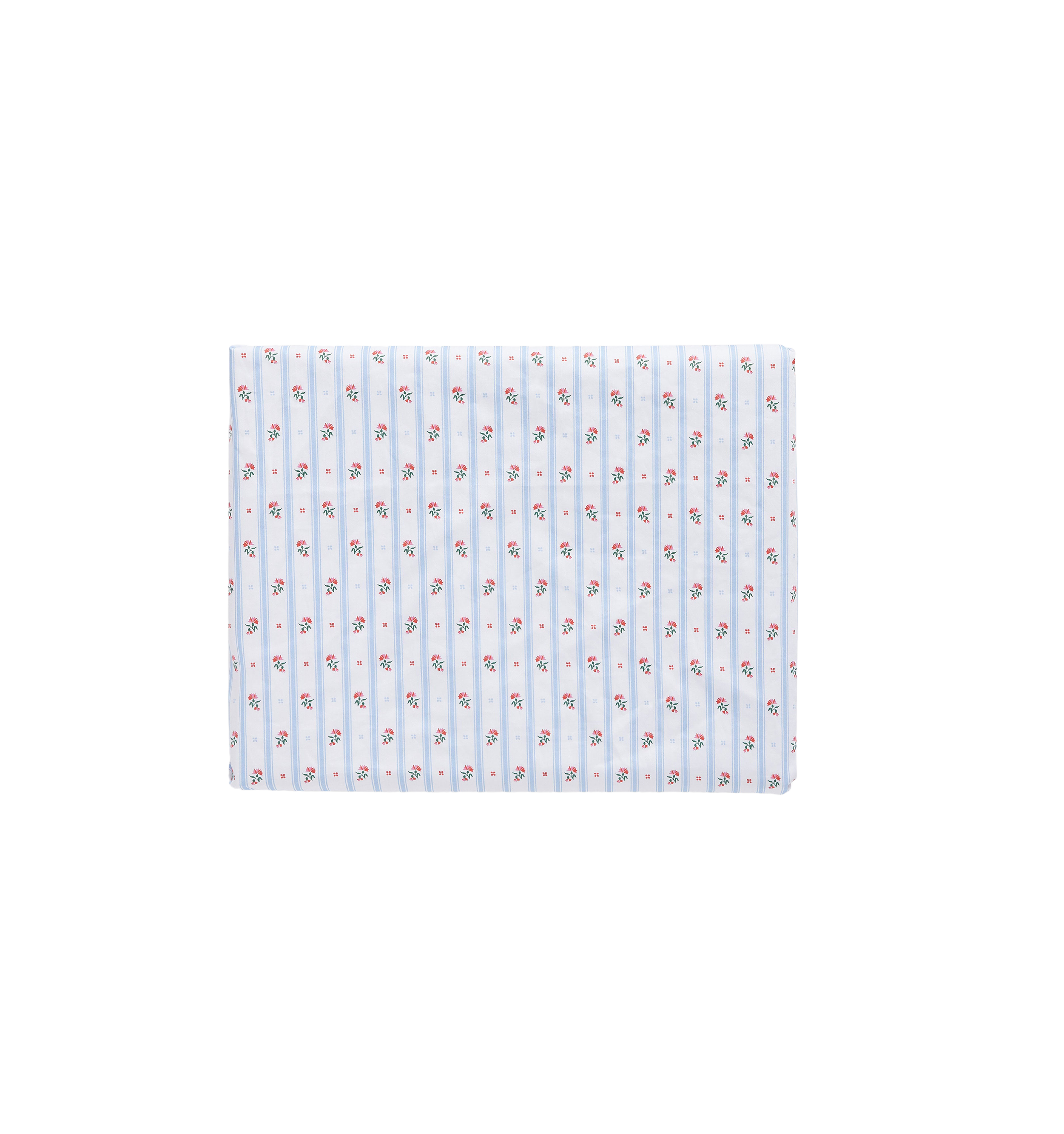 The Crib Sheet in Floral Stripe