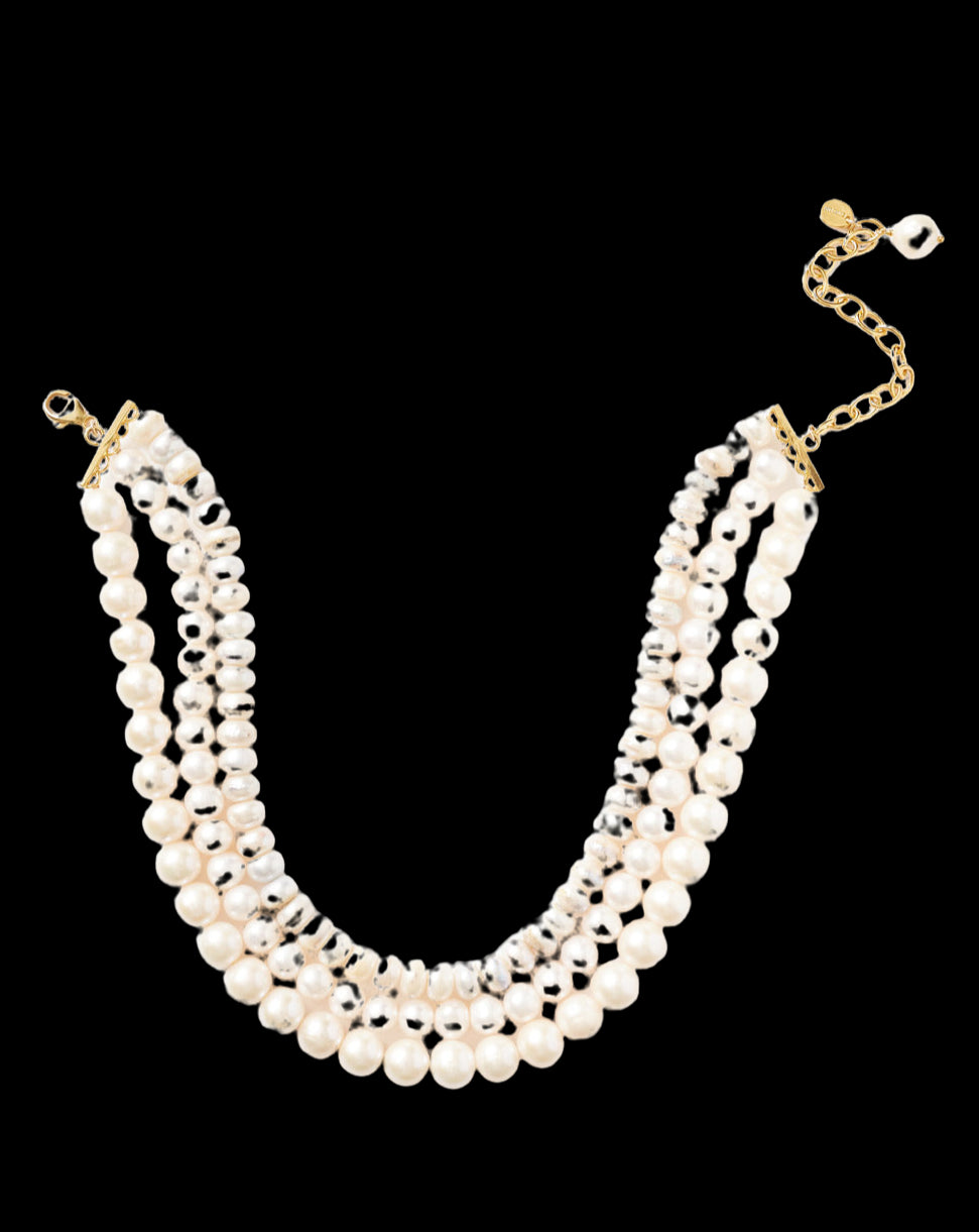 Freshwater Pearl Collar Necklace