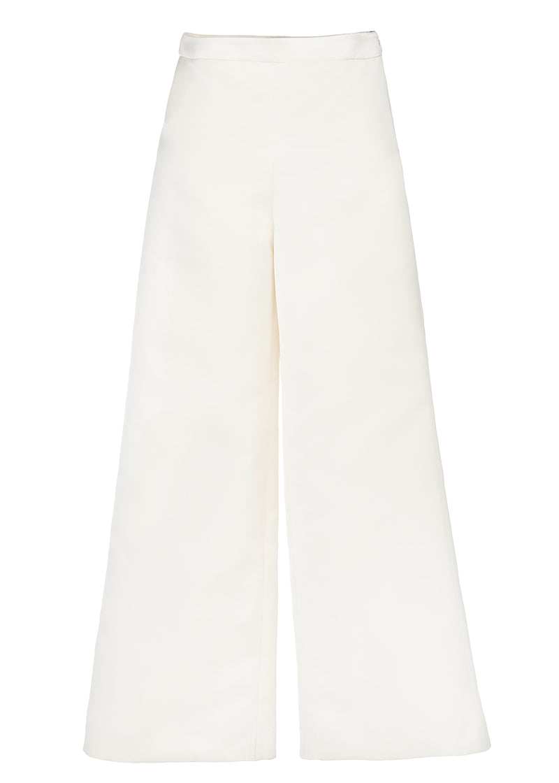 Wide Leg Cropped Trouser