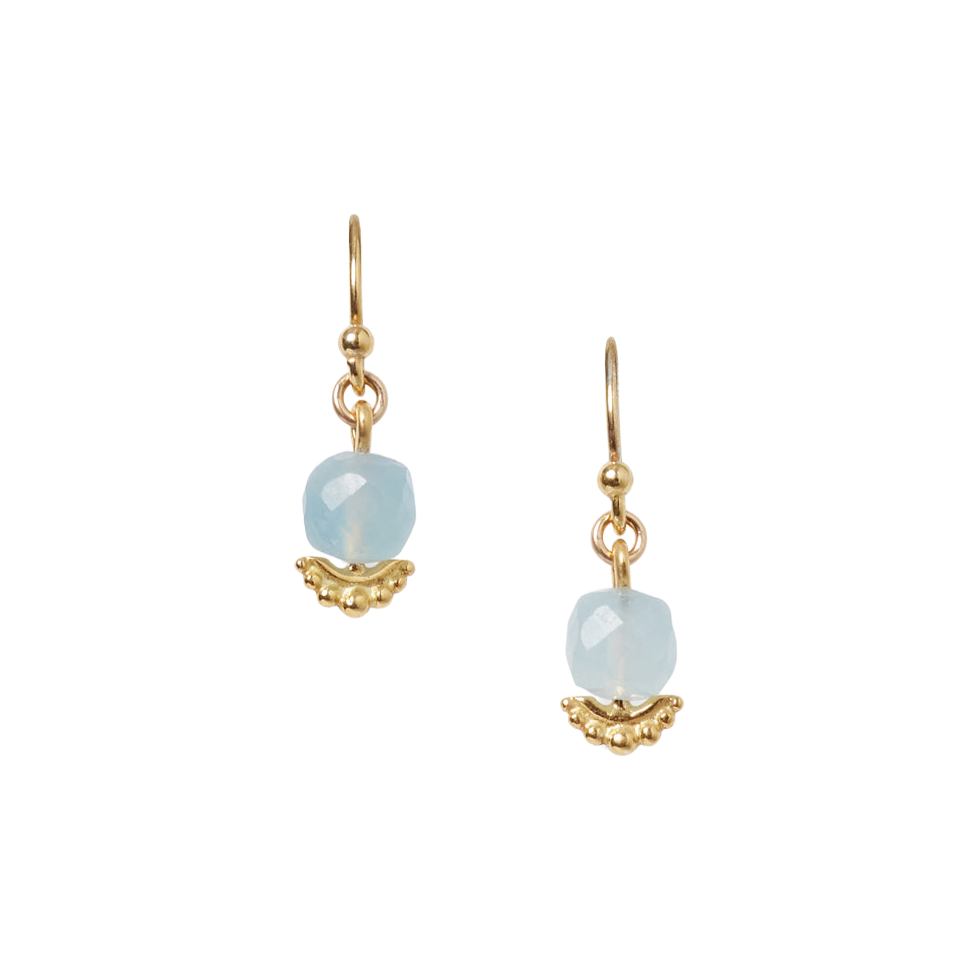 Anahi Drop Earrings Aquamarine