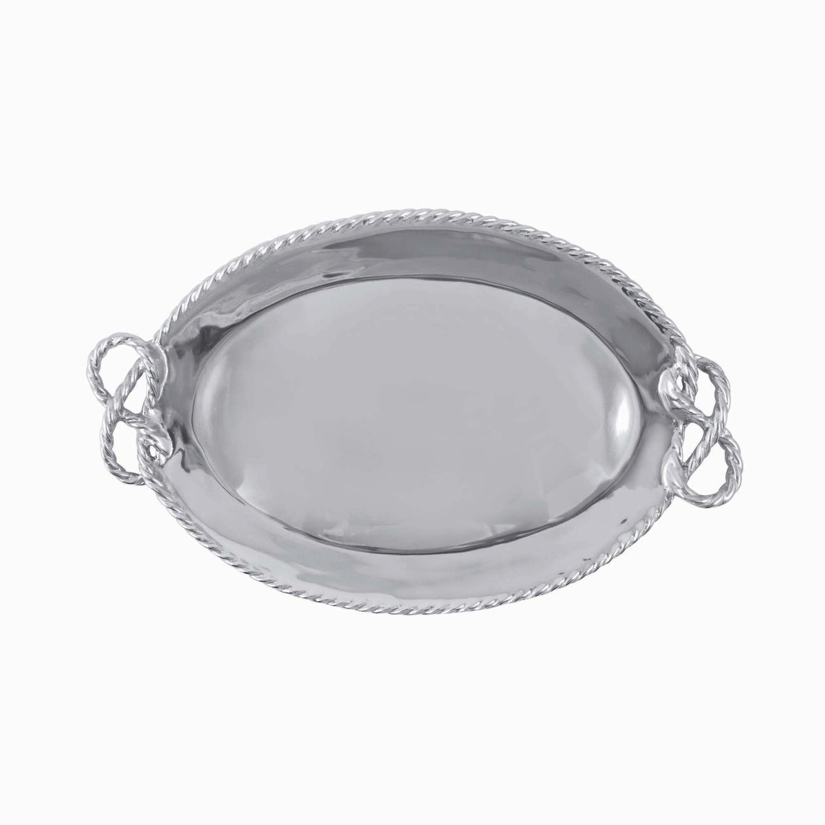 Rope Oval Serving Tray | Mariposa Serving Trays and More