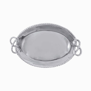 Rope Oval Serving Tray | Mariposa Serving Trays and More