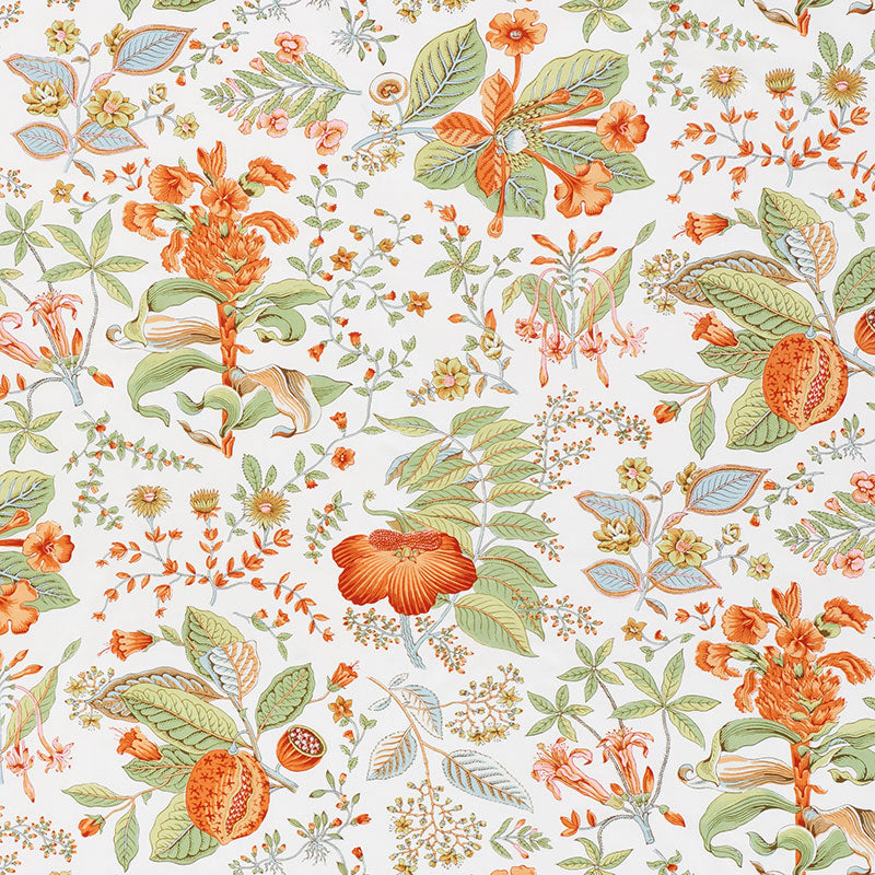 Pomegranate Botanical Fabric