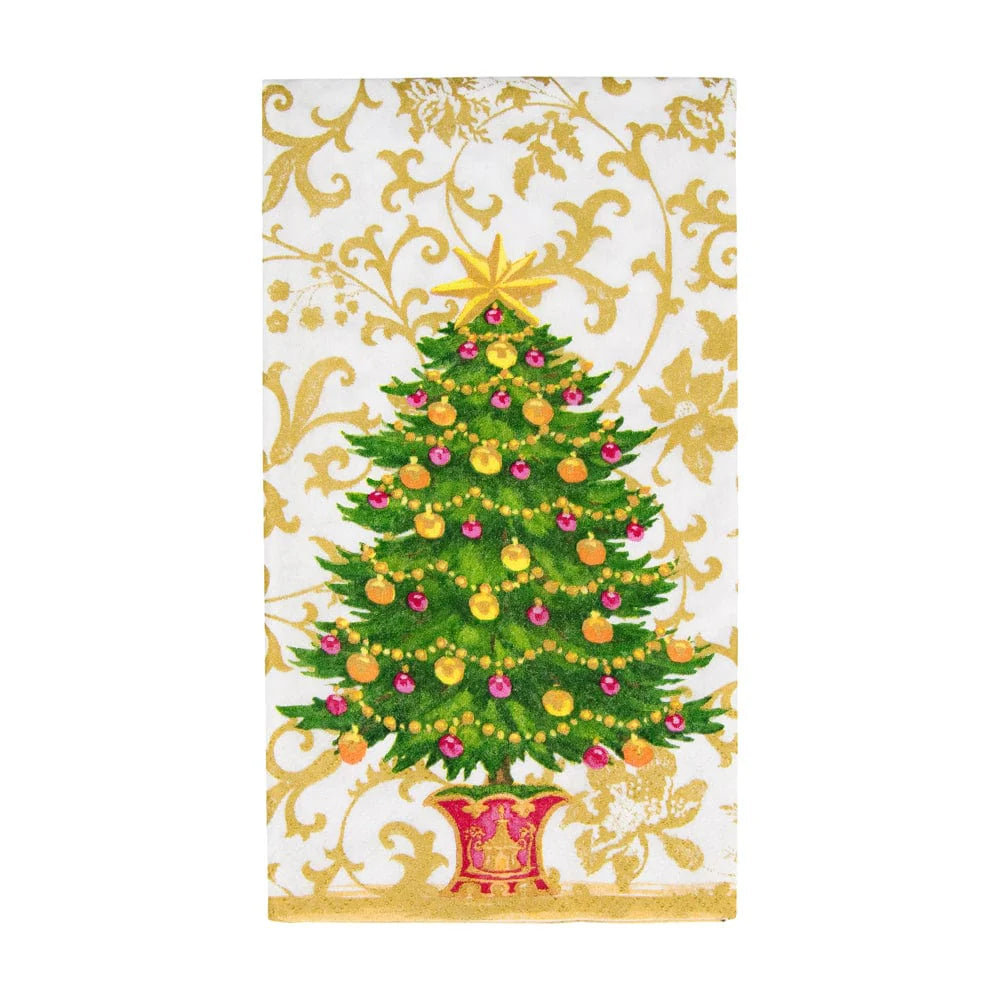 Gilded Tree Guest Towel Napkins, Set of 15