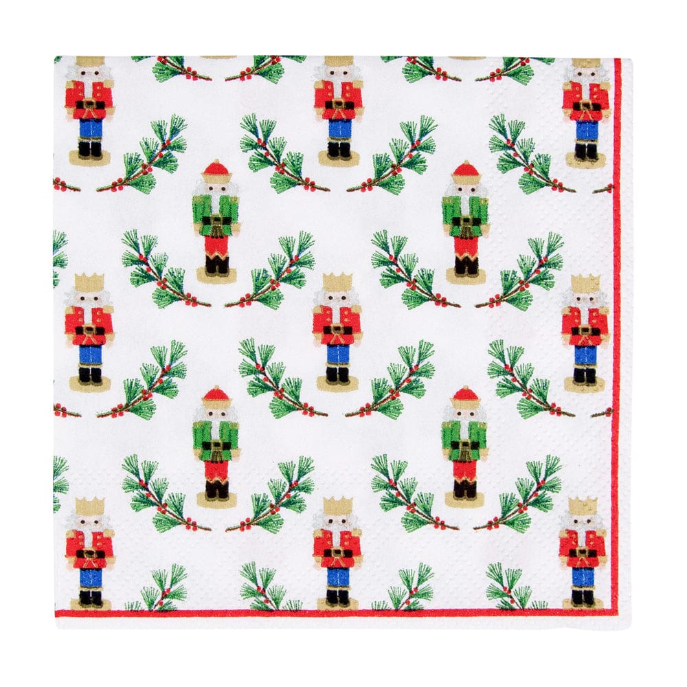 Little Nutcracker Cocktail Napkins, Set of 20