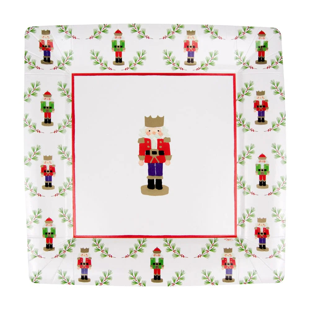 Little Nutcracker Sq Dinner Plates, Set of 8