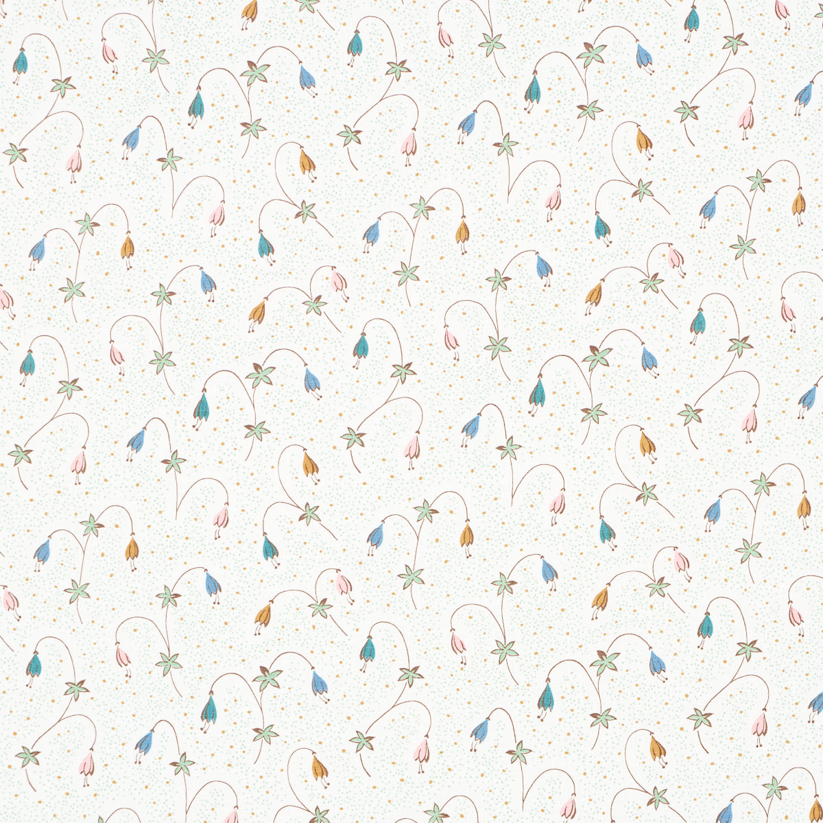 Lolly Floral in Confetti Wallpaper