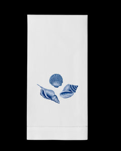 Shell Set Indigo Hand Towel