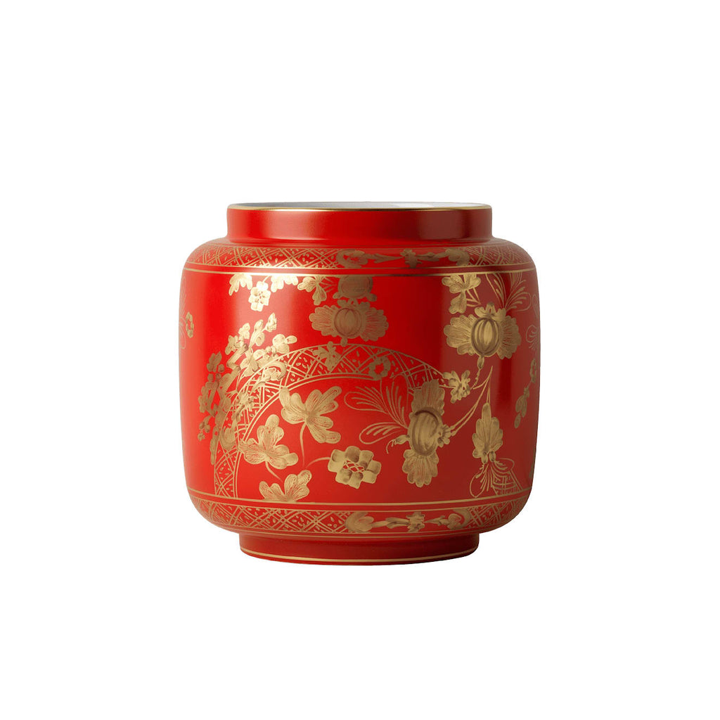 Oriente Italiano Candleholder Vase in Rubrum