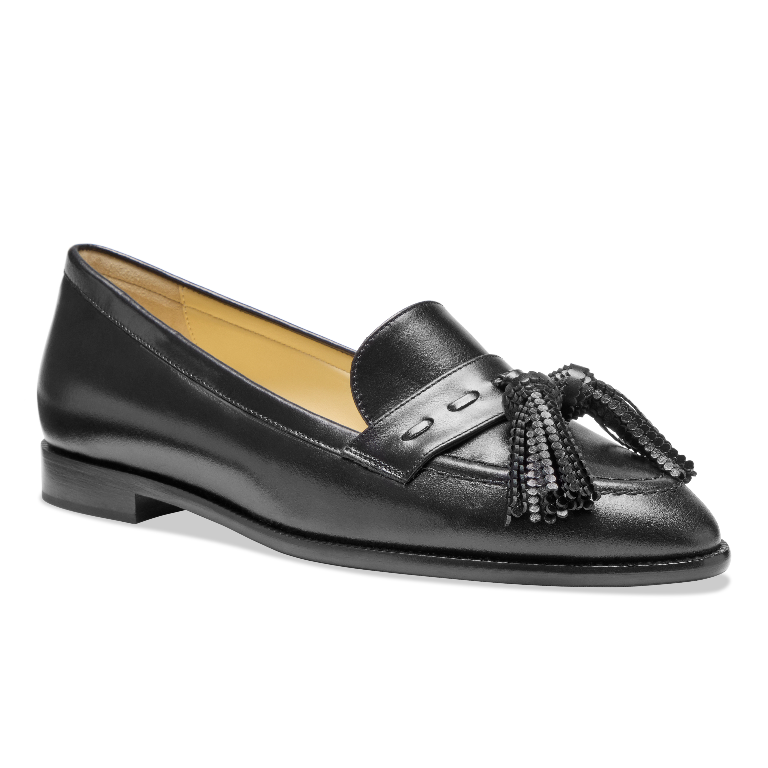 Janet Loafer in Black Box Calf