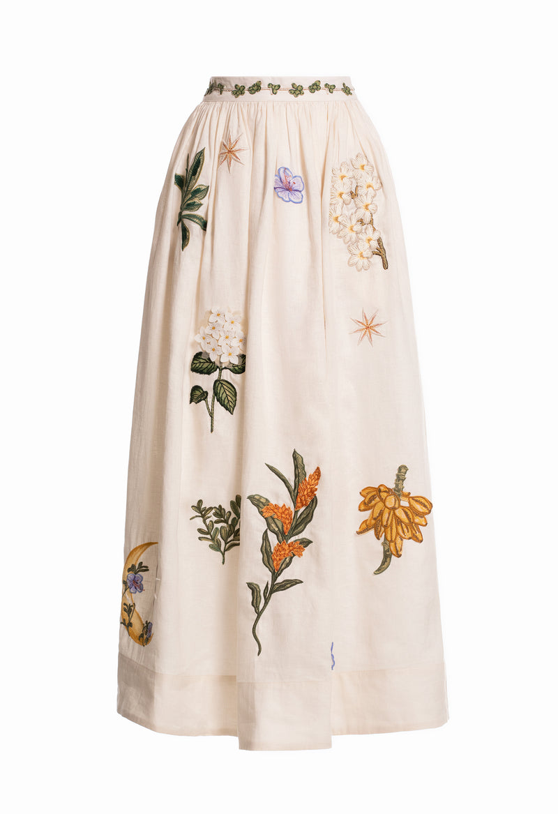 Tangelo Wild Maxi Skirt
