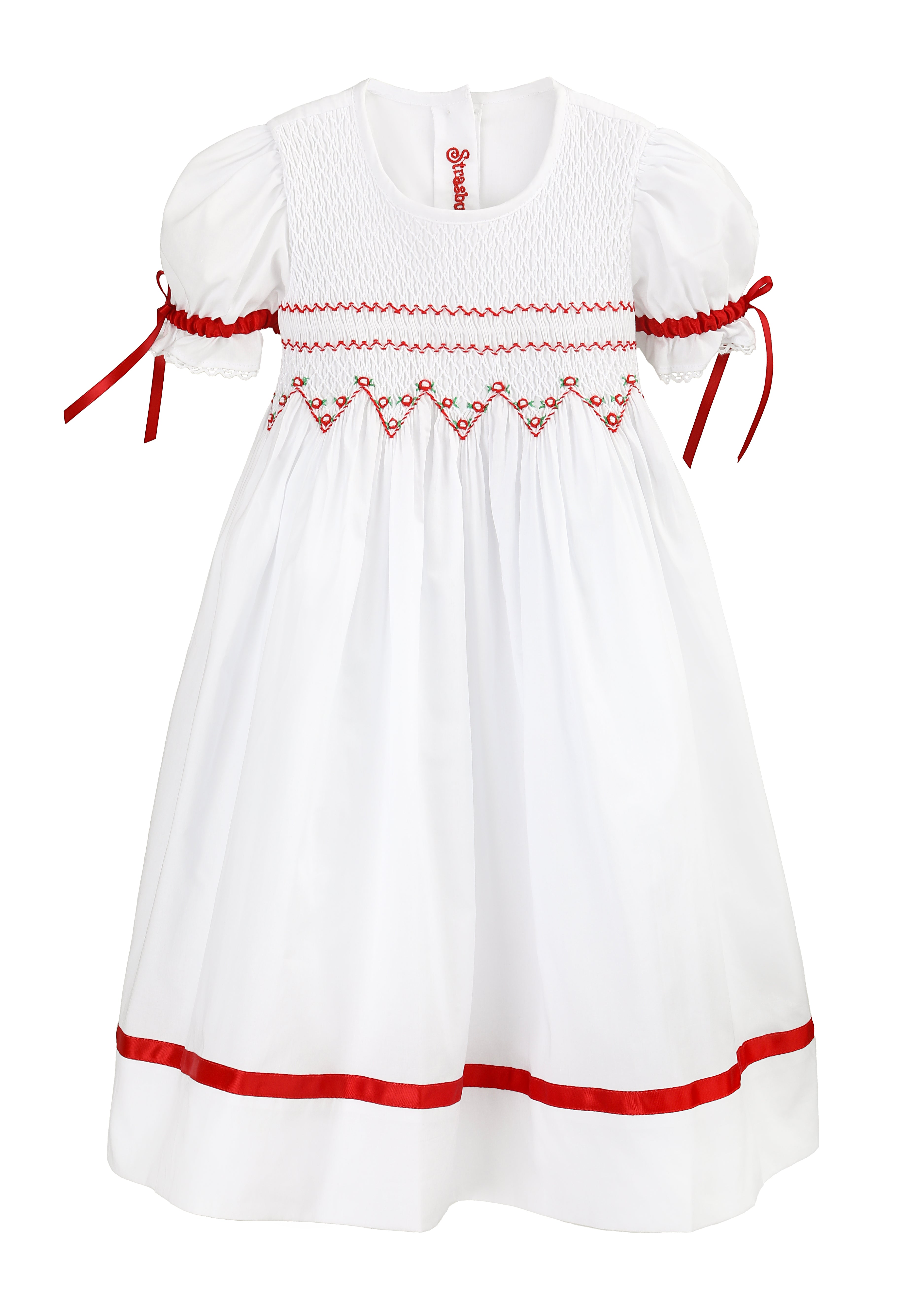 Ivy Red Smocked Dress