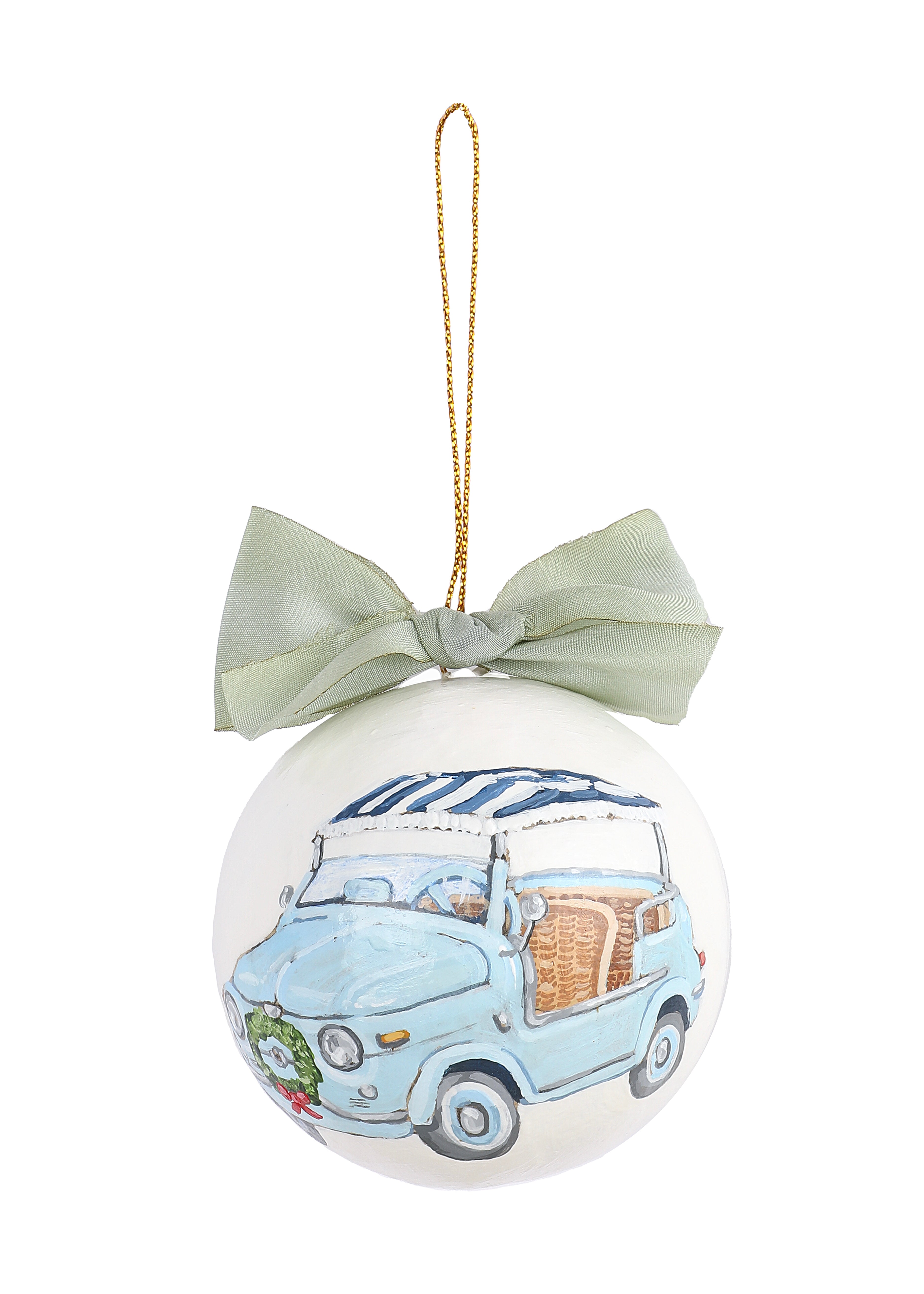 Meredith Hanson x Over The Moon Blue Car Bauble