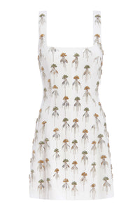 Venetia Hand-Beaded Mini Dress