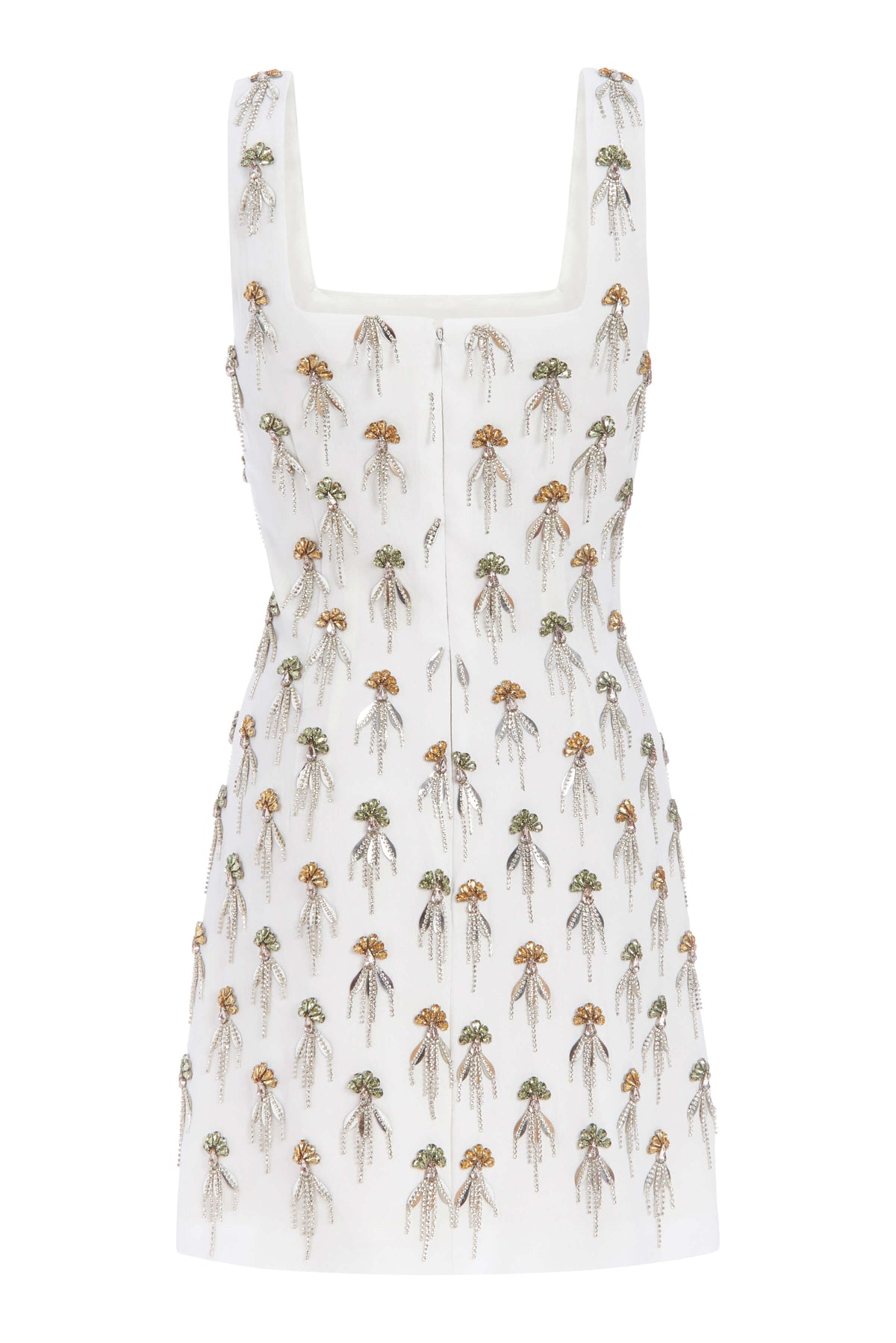 Venetia Hand-Beaded Mini Dress