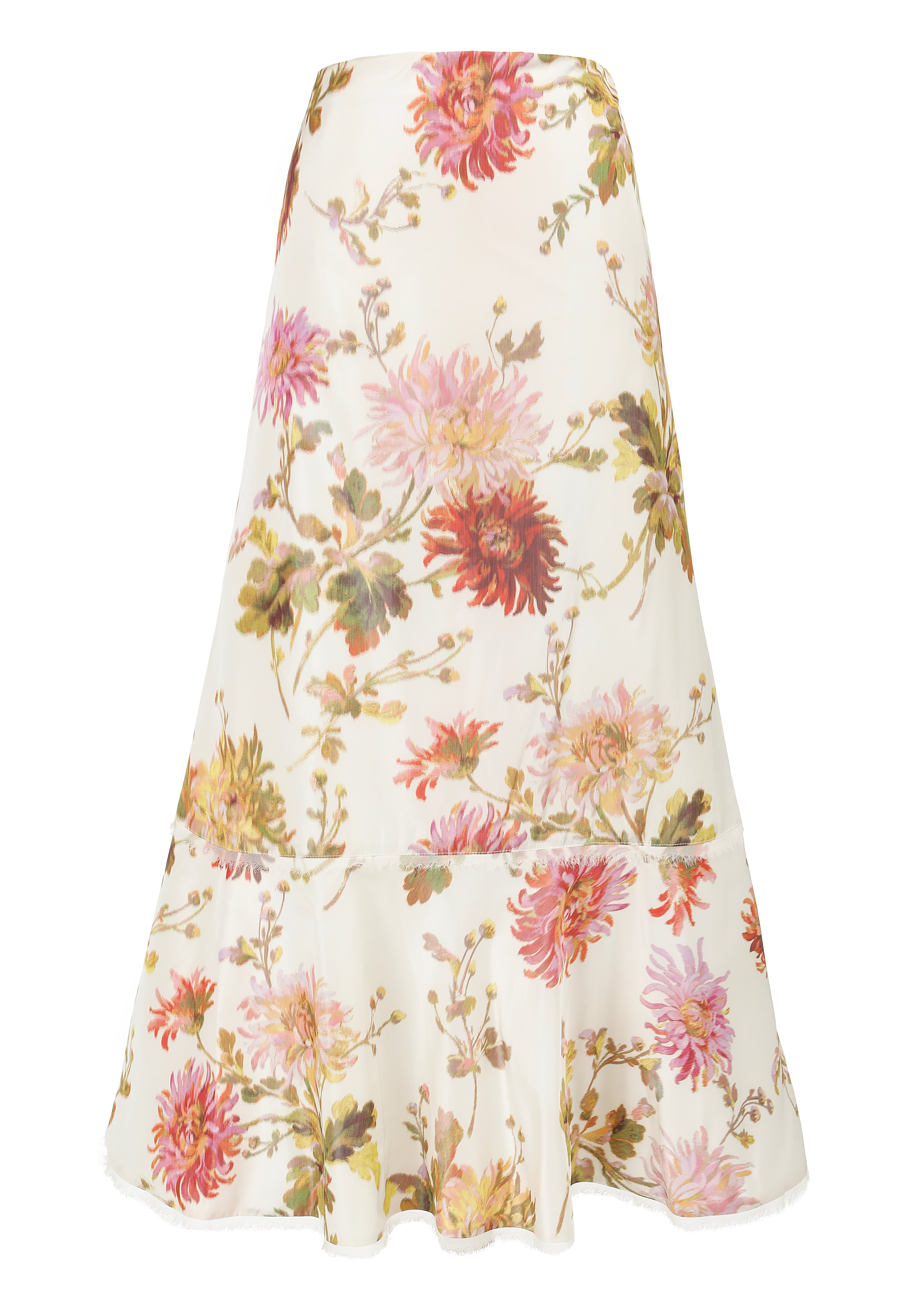 Brassavola Skirt in Sunkissed Dahlia Taffeta