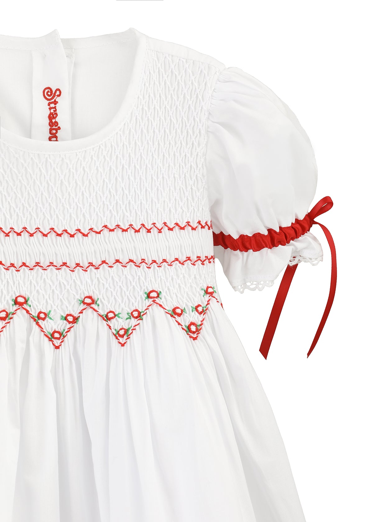 Ivy Red Smocked Dress