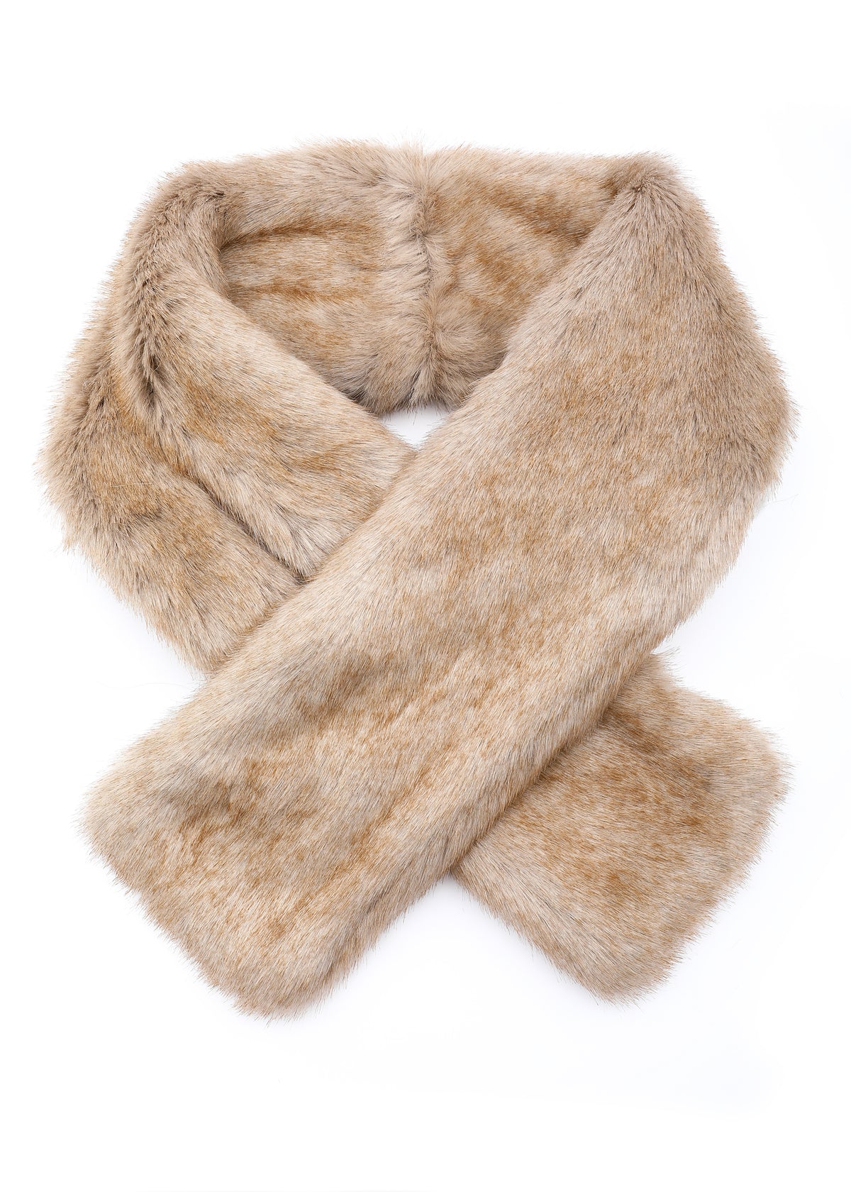 Faux Fur Pull-Through Scarf