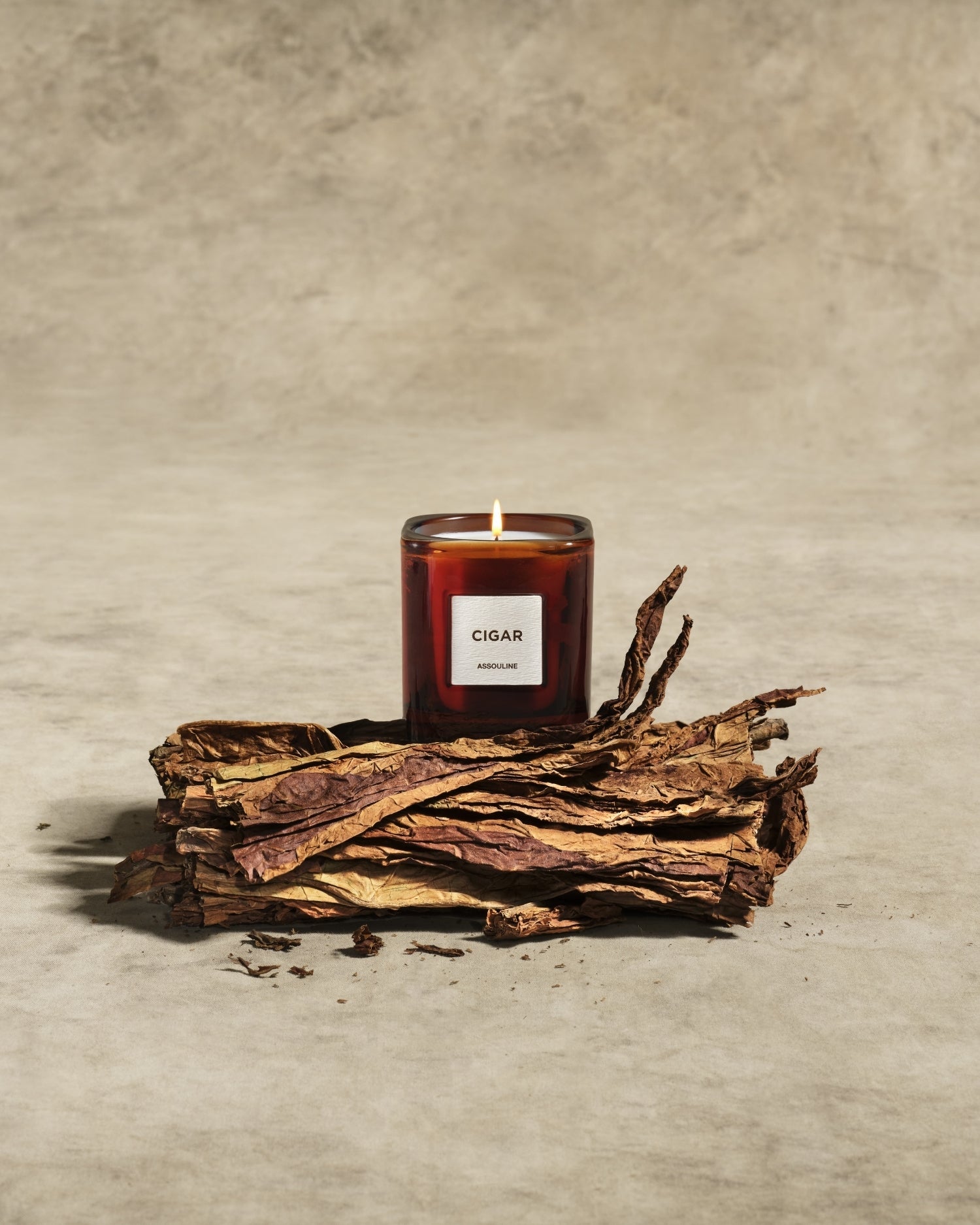 Library Candle in Cigar