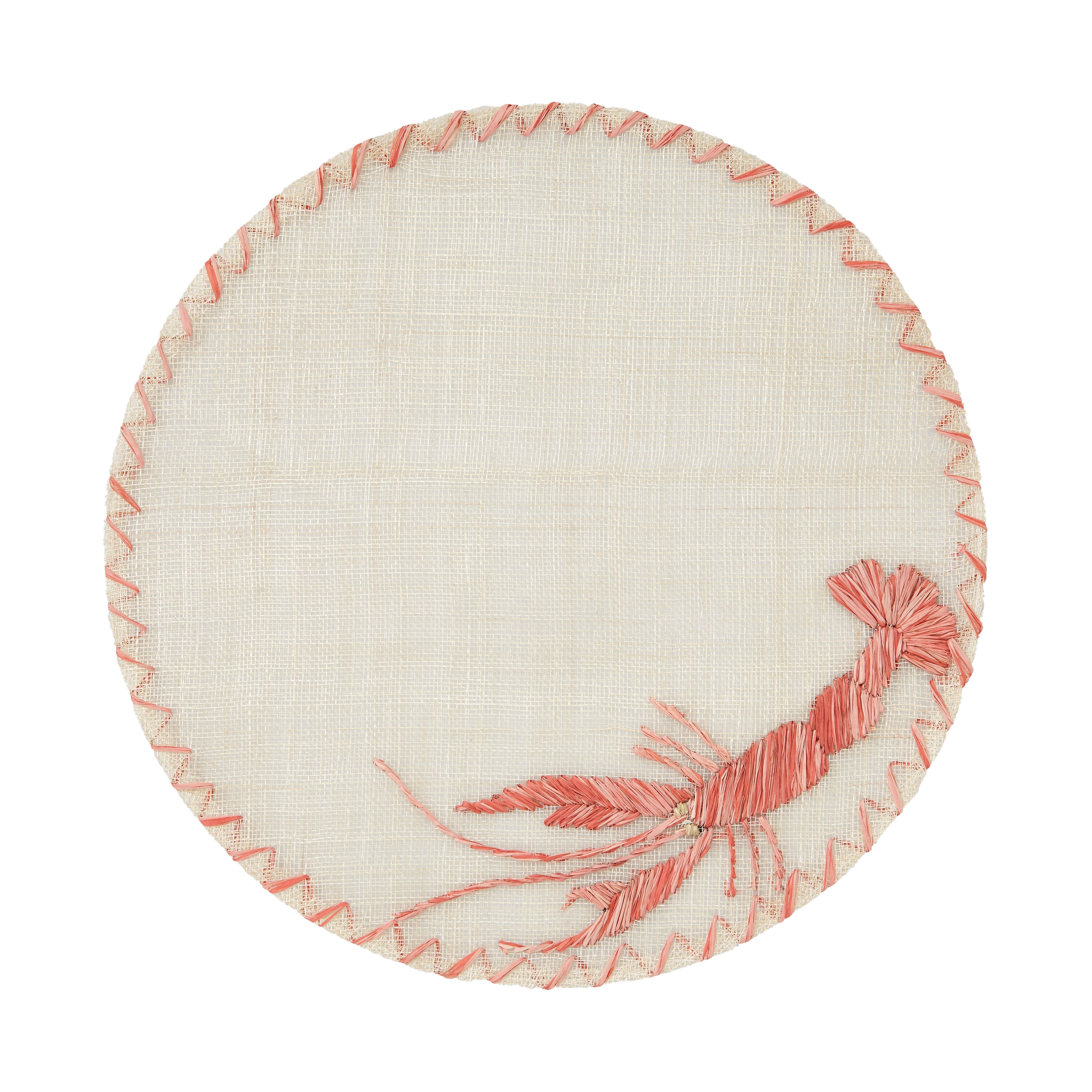 Straw Lobster Placemat, Set of Four