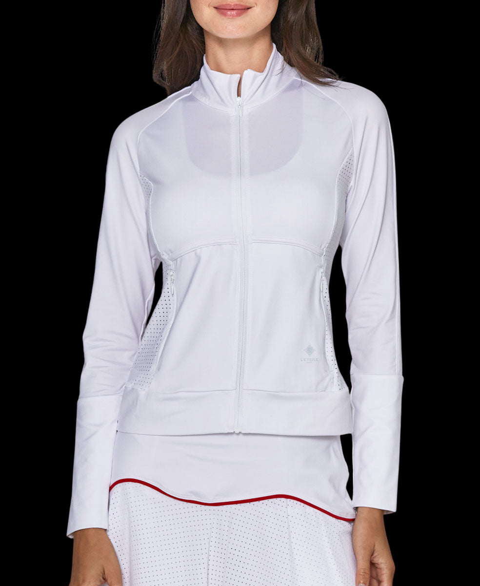 Performance Jacket in White