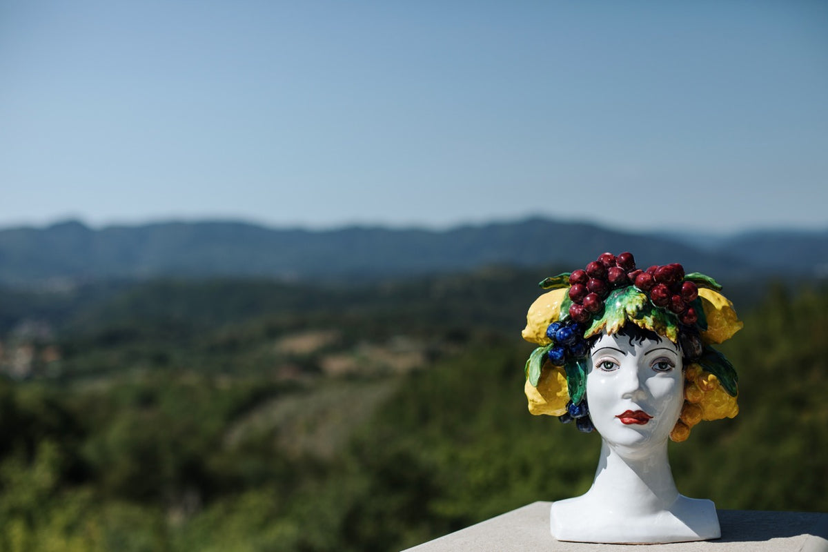 Sicilian Heads Assorted Fruit Head