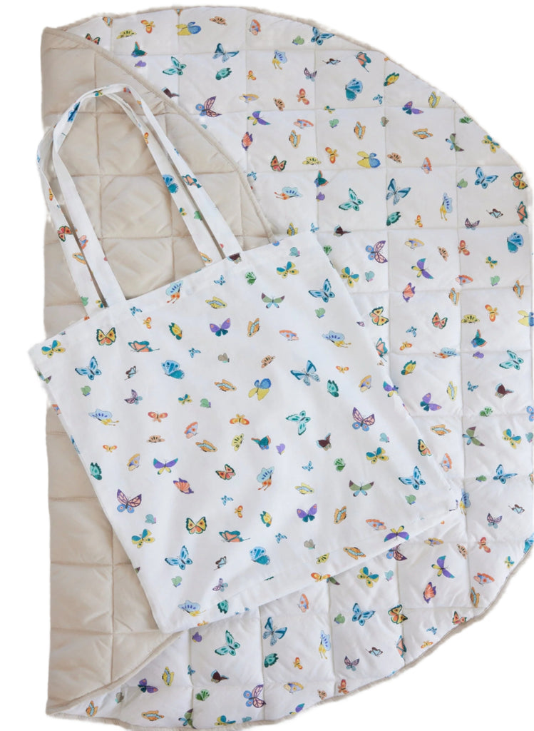 Madame Butterfly Play Mat and Tote