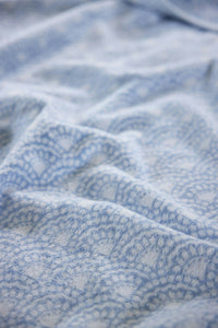 Seaside Scallops Fog Blanket