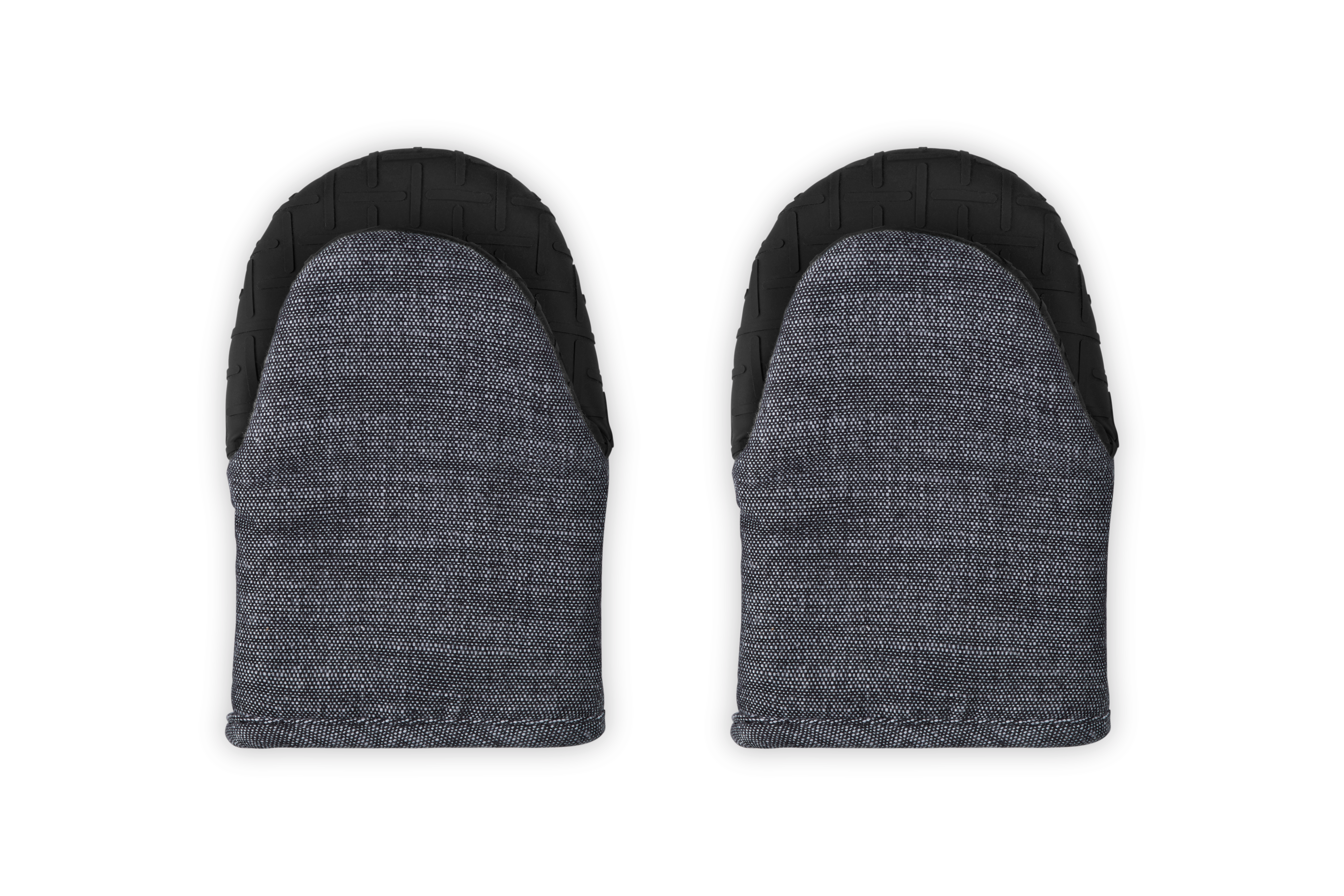 Mini Oven Mitts 8" in Noir, Set of 2