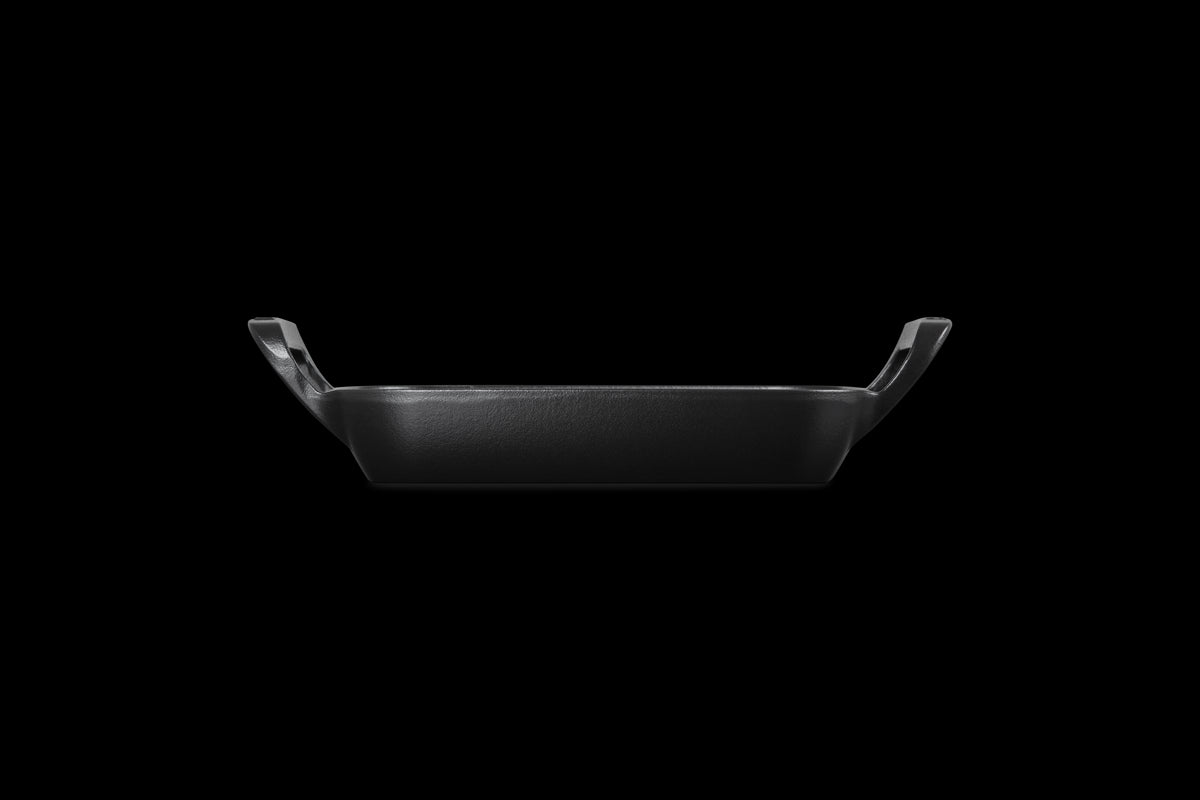 Alpine Outdoor Square Grill in Matte Black