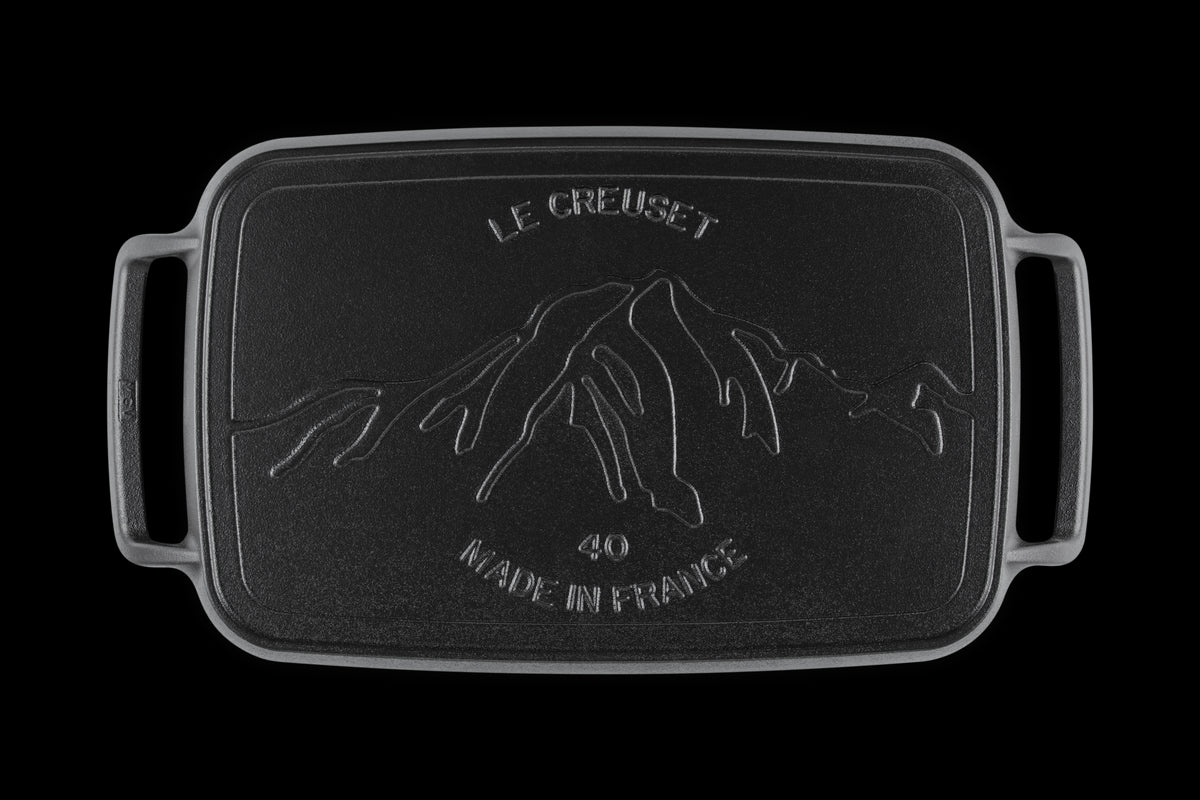 Alpine Outdoor Rectangular Griddle in Matte Black