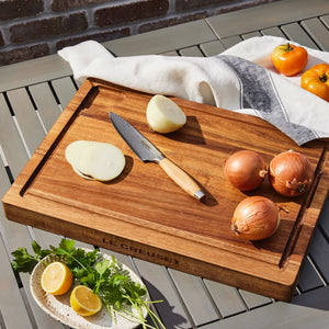 Butcher Block Acacia Wood 20"