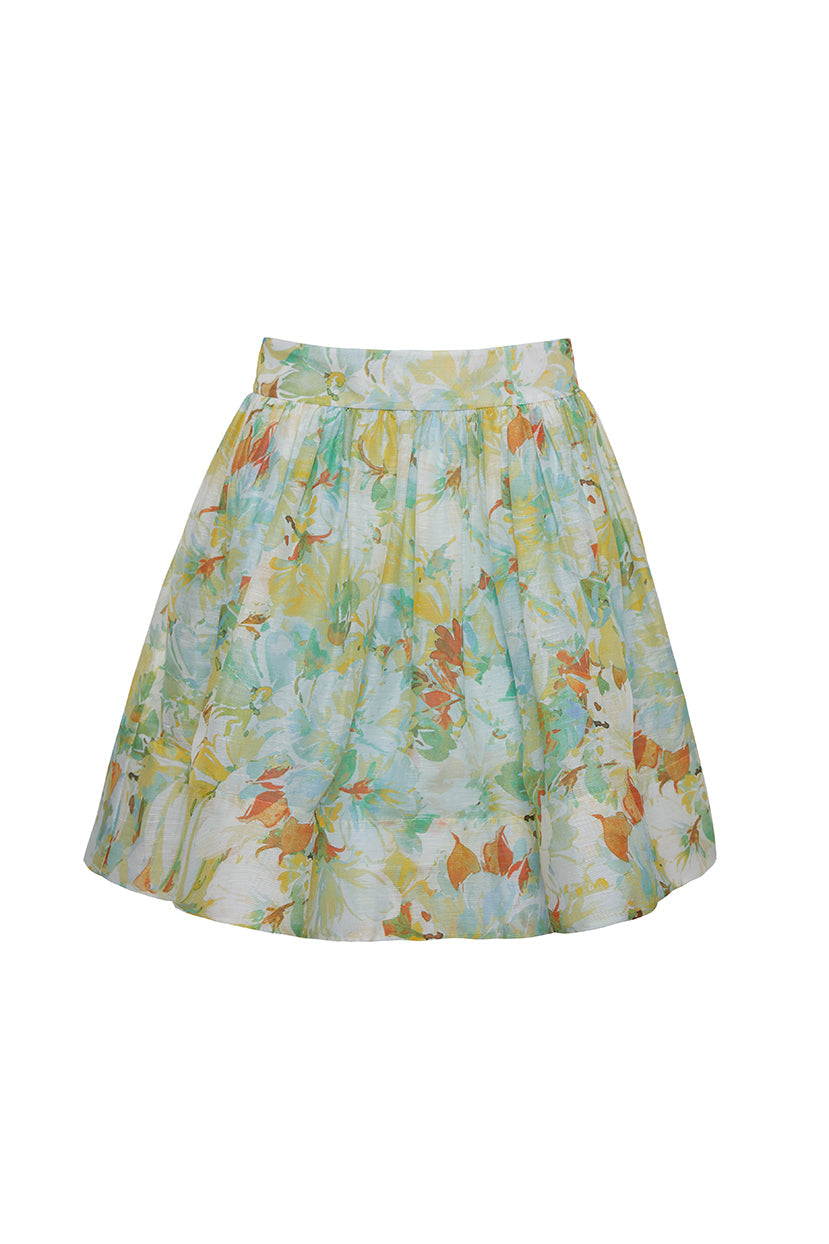 Alba Skirt in Terra Light Blue