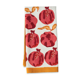 Pomegranate Tea Towels, Set of 3