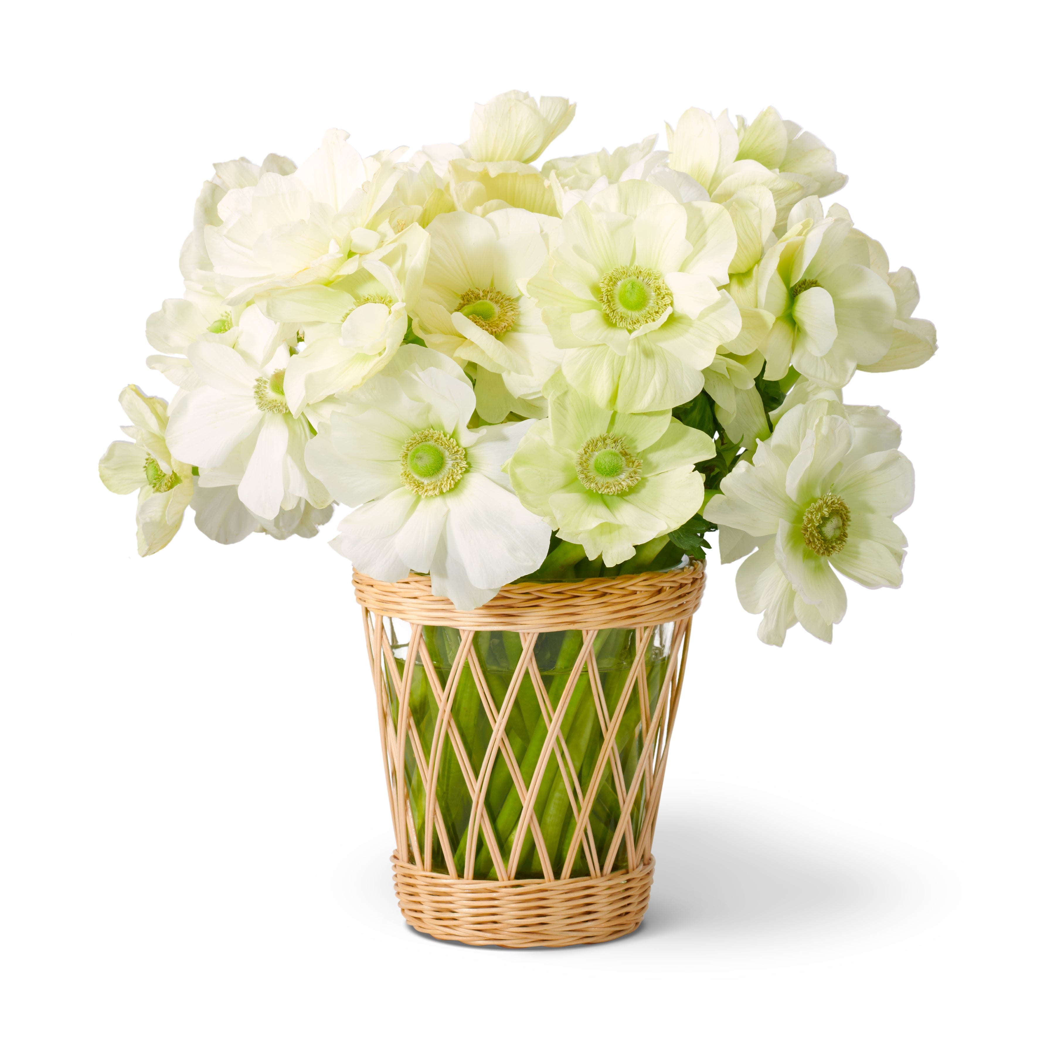 Navona Wicker Vase in Natural