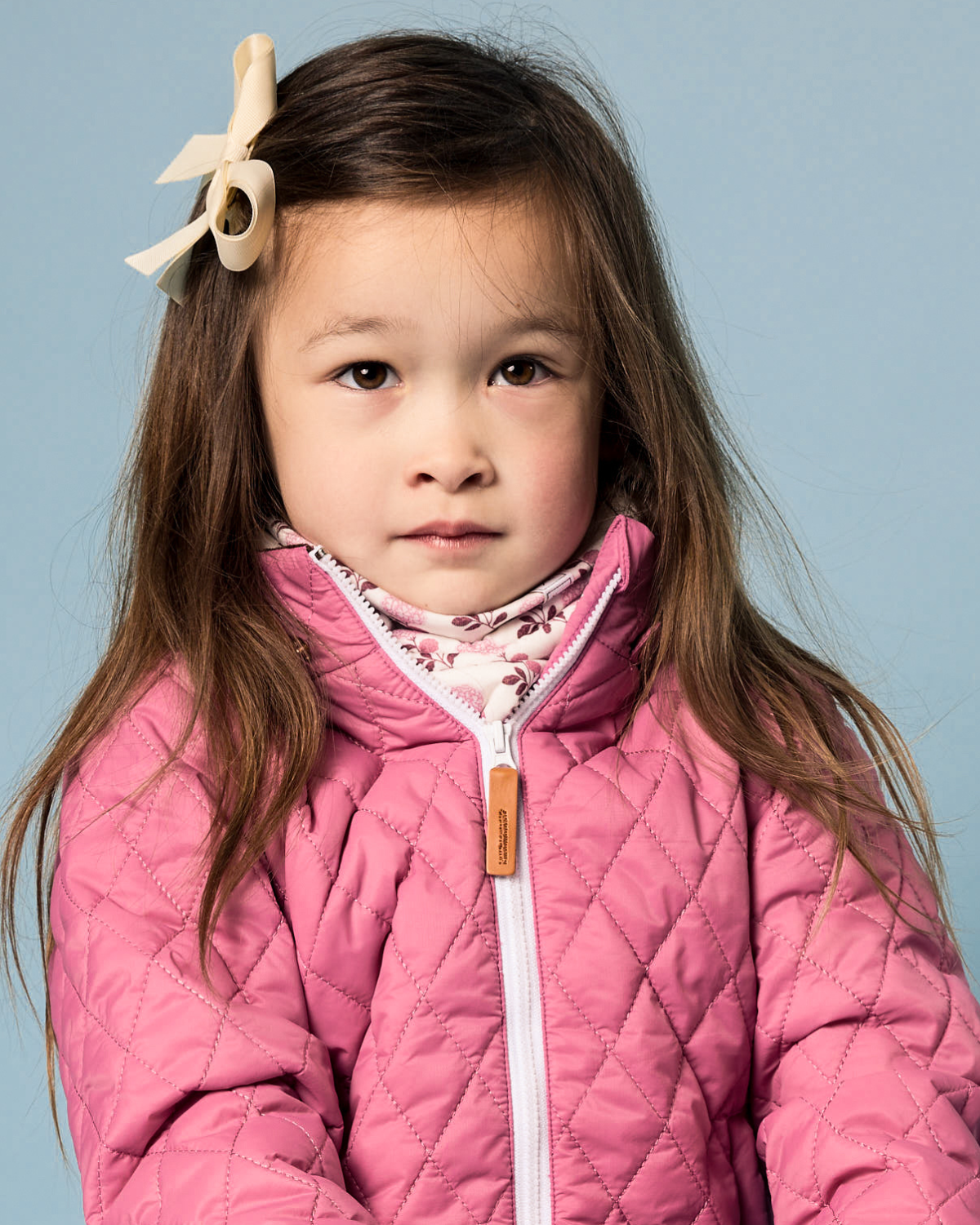 Women's Pink Hydrangea Fleece-Lined Neck Warmer