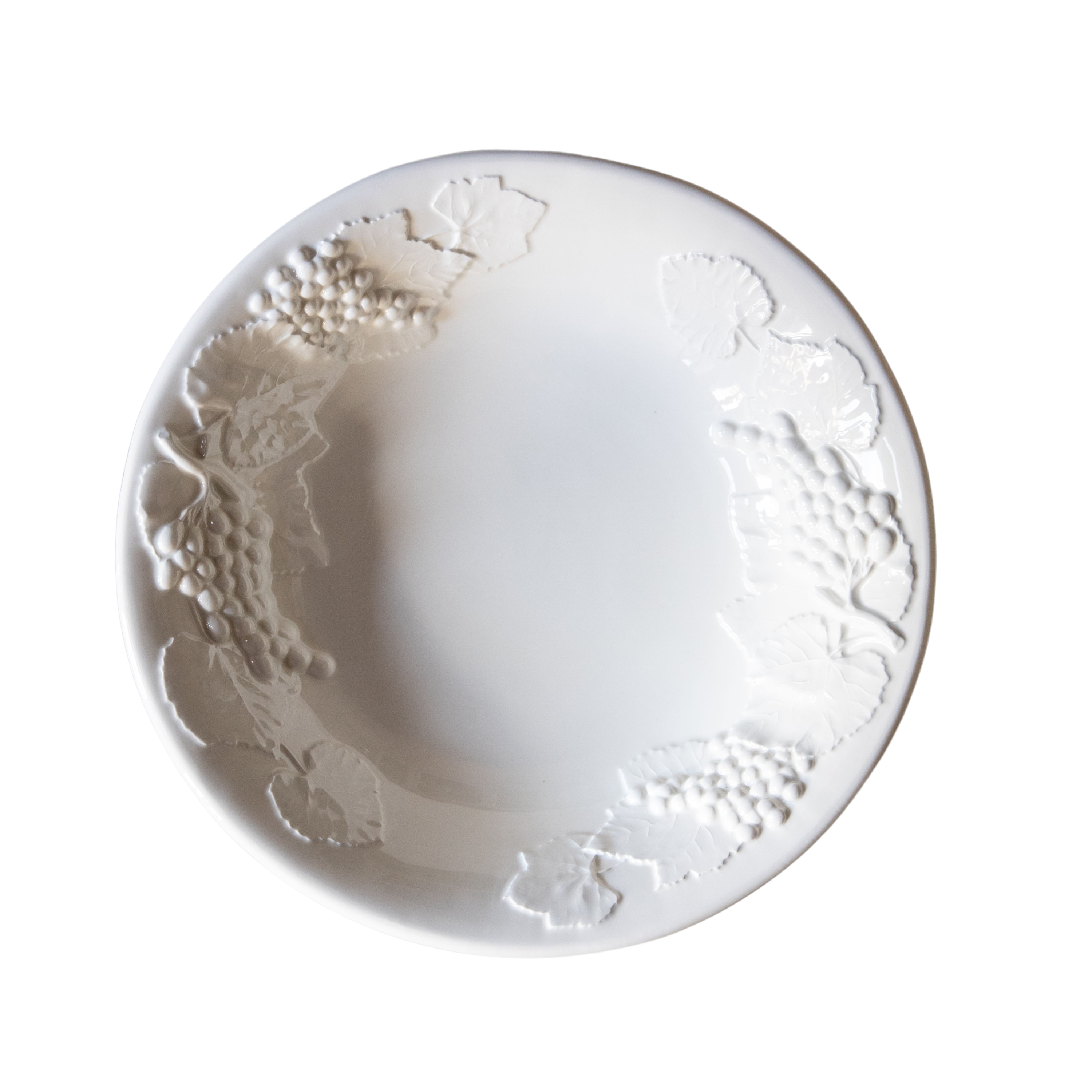 Dolce Vita Salad Bowl, White - Skye McAlpine Tavola