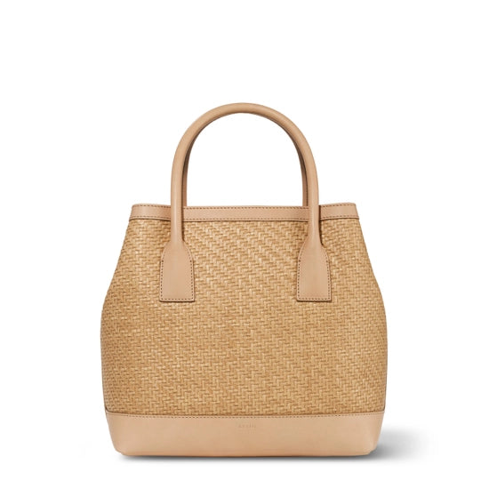 Nano Weekender in Raffia