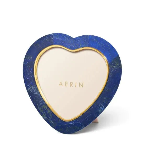 Cassiel Mosaic Heart Frame in Lapis