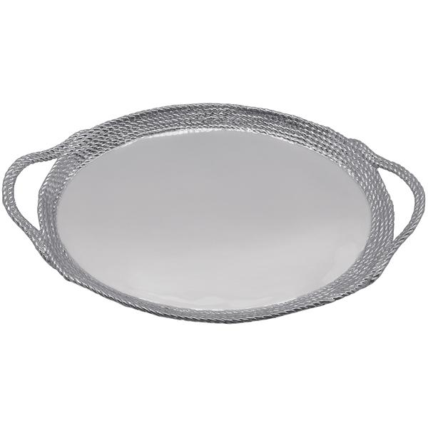 Rope Oval Cocktail Tray | Mariposa Serving Trays and More