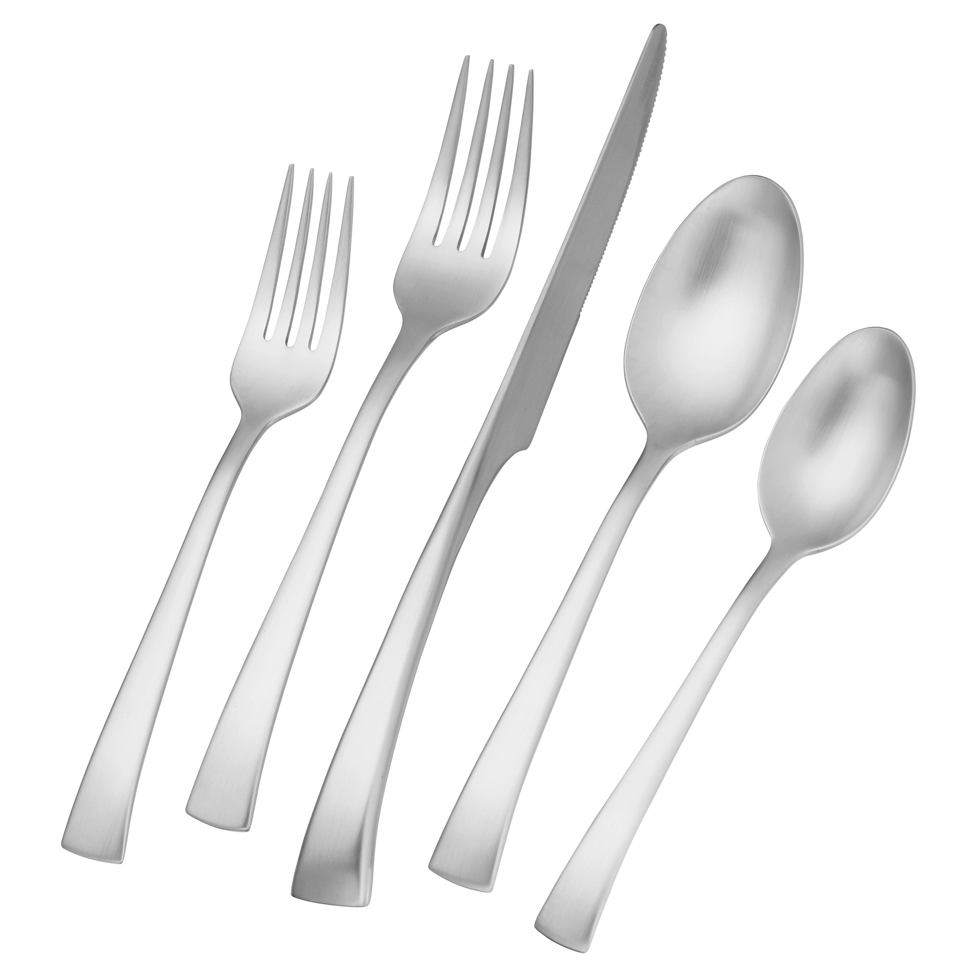 Bellasera Satin 45-Piece Flatware Set